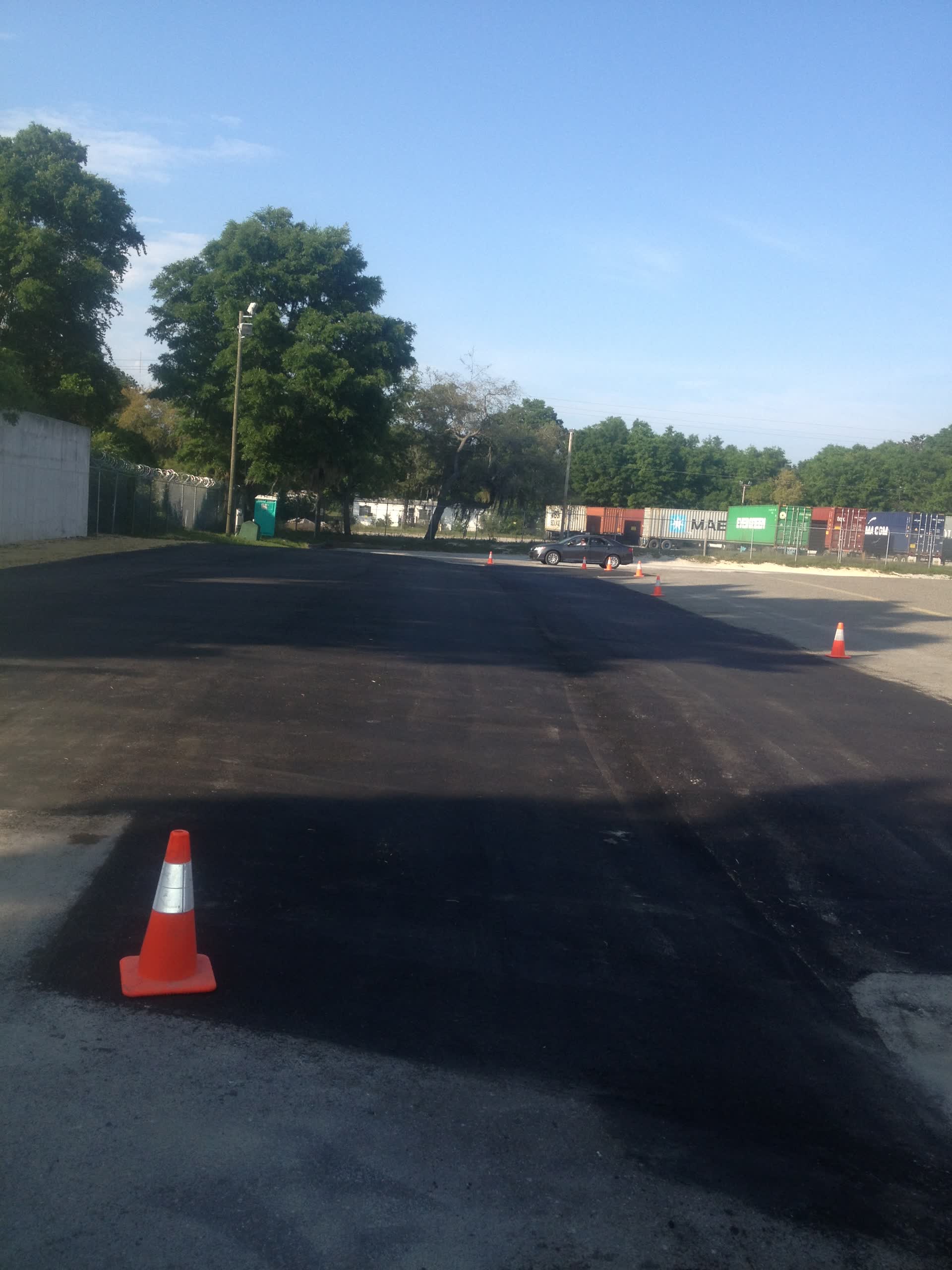 Site excavation on a commercial contract job